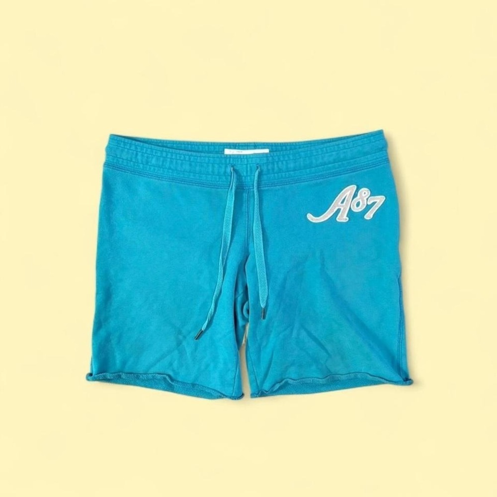 Vintage Y2K Mall Core Twee Style Authentic Aeropostle Embroidered Sweatshorts M - Picture 2 of 4
